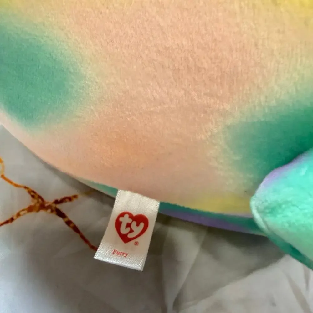 Ty Beanie Boos Pastel Furry NWT